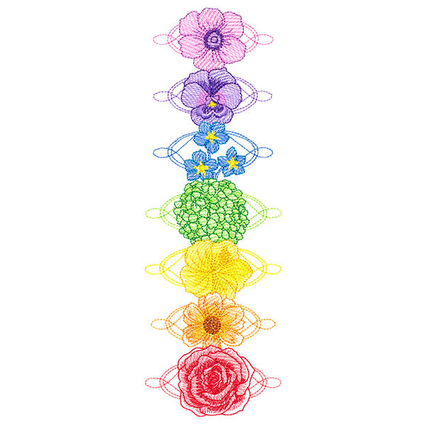 Rainbow in Bloom