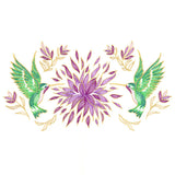 Elegant Hummingbirds and Blooms