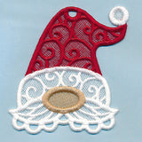 Jolly Ol' Gnome Ornament (Lace)