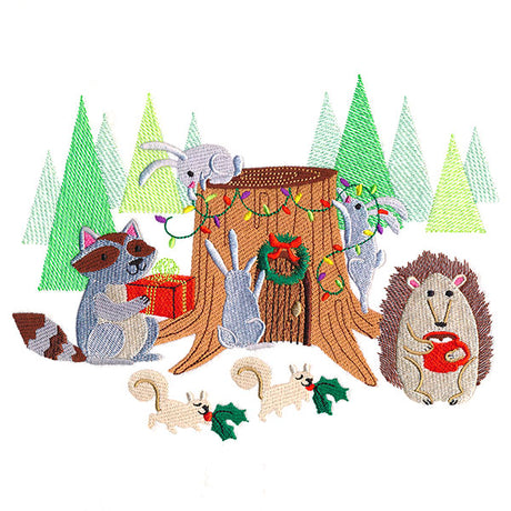 Woodland Critters Christmas