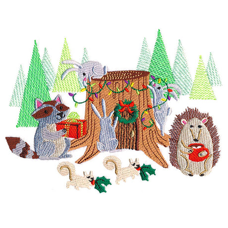 Woodland Critters Christmas