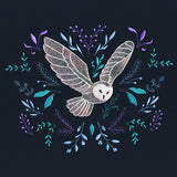 Winter Owl in Botanicals