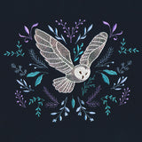Winter Owl in Botanicals