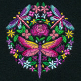 Dragonfly Kaleidoscope Circle