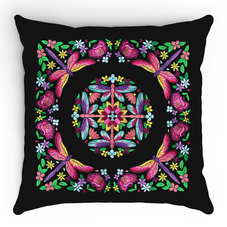 Dragonfly Kaleidoscope Corner