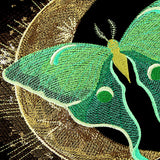 Moonlit Glow Luna Moth