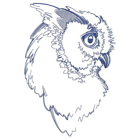 Wise Horned Owl