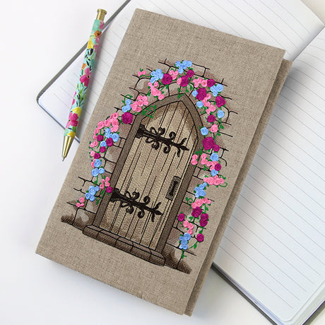Floral Antique Door
