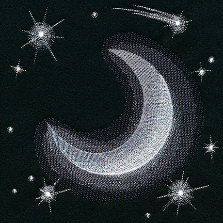 Glowing Moonlit Sky
