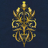 Baroque Thistle Bouquet