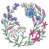 Lush Wildflower Wreath