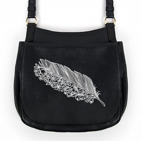 Feather in Flowers