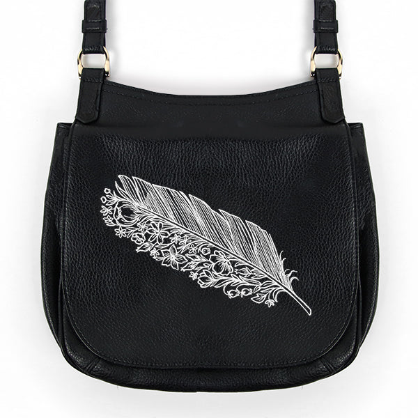 Feather in Flowers