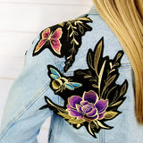Glimmering Garden - Butterflies and Peonies