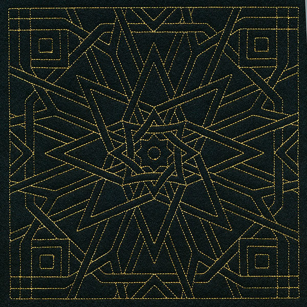 Mesmerizing Mandala Quilting Square 2