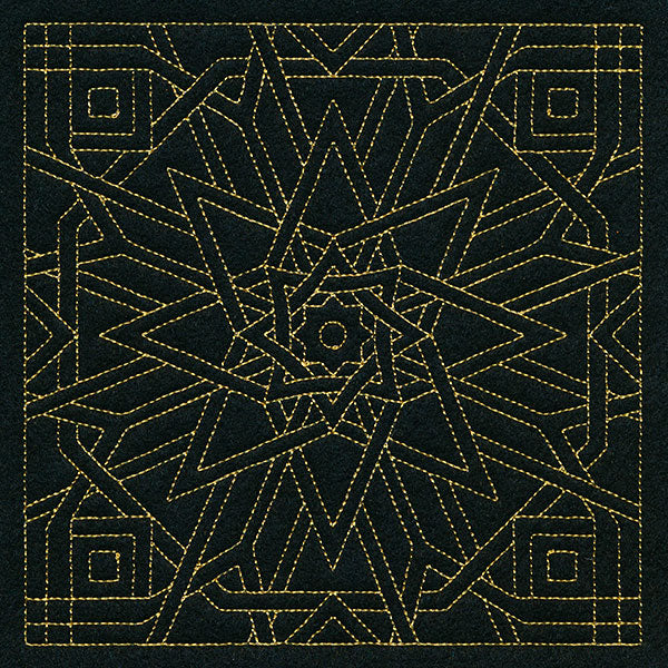 Mesmerizing Mandala Quilting Square 2