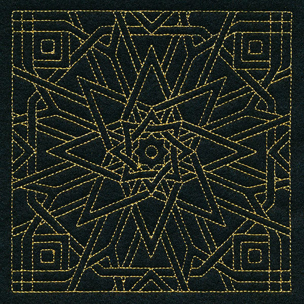 Mesmerizing Mandala Quilting Square 2