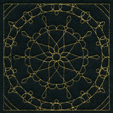 Mesmerizing Mandala Quilting Square 4