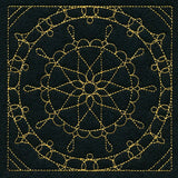 Mesmerizing Mandala Quilting Square 4