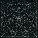 Mesmerizing Mandala Quilting Square 5