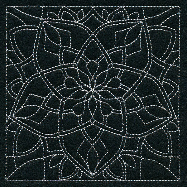 Mesmerizing Mandala Quilting Square 5