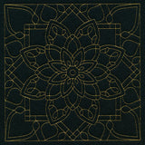 Mesmerizing Mandala Quilting Square 6