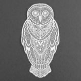 Wisdom and Flight Owl (Freestanding Organza)