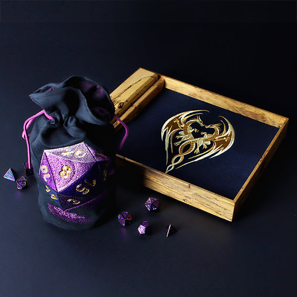 Illuminated D20 Die