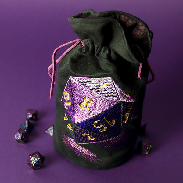 Illuminated D20 Die