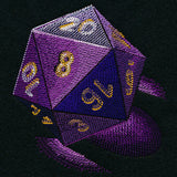 Illuminated D20 Die