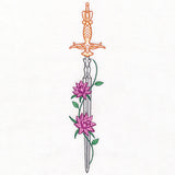 Chivalry & Valor Floral Sword