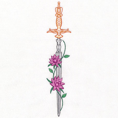 Chivalry & Valor Floral Sword