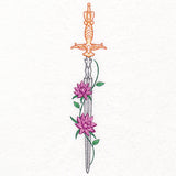 Chivalry & Valor Floral Sword