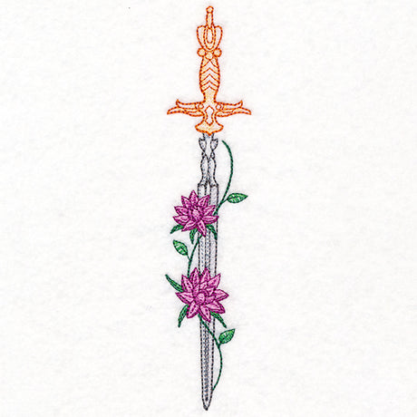Chivalry & Valor Floral Sword