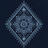 Opulence and Beauty Floral Diamond