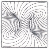 Optical Illusion Quilting Square 1