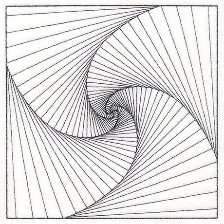 Optical Illusion Quilting Square 3
