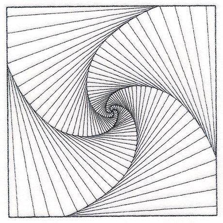 Optical Illusion Quilting Square 3