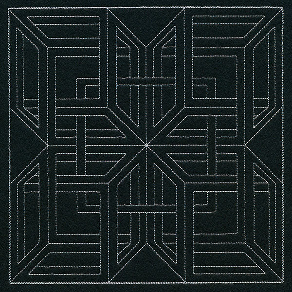 Optical Illusion Quilting Square 6