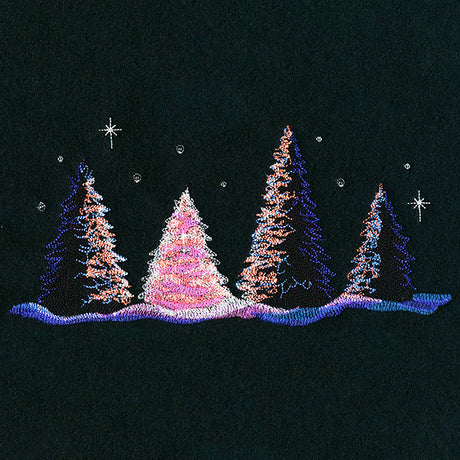 Christmas Forest Border