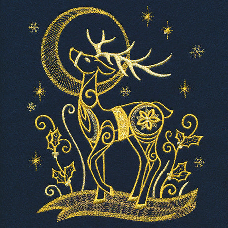 Merry Midnight Reindeer