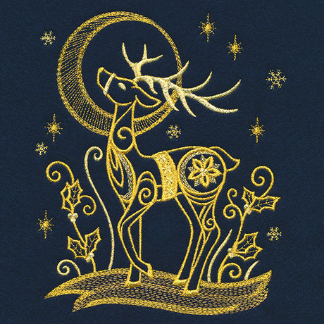 Merry Midnight Reindeer