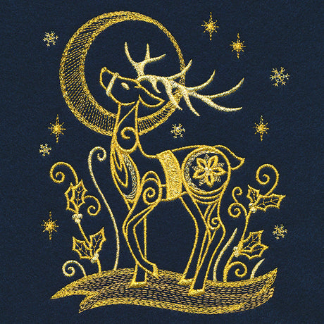 Merry Midnight Reindeer