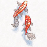 Koi and Shadows