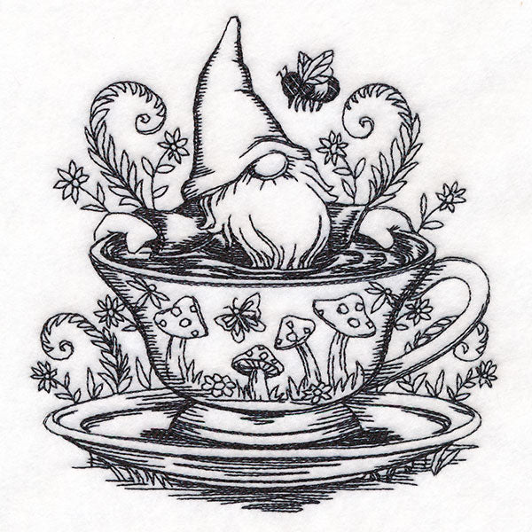 A Day at the Spa Teacup Gnome