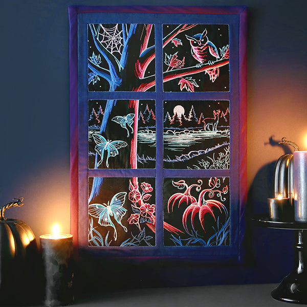 Haunting Autumn Quilt Scene 4