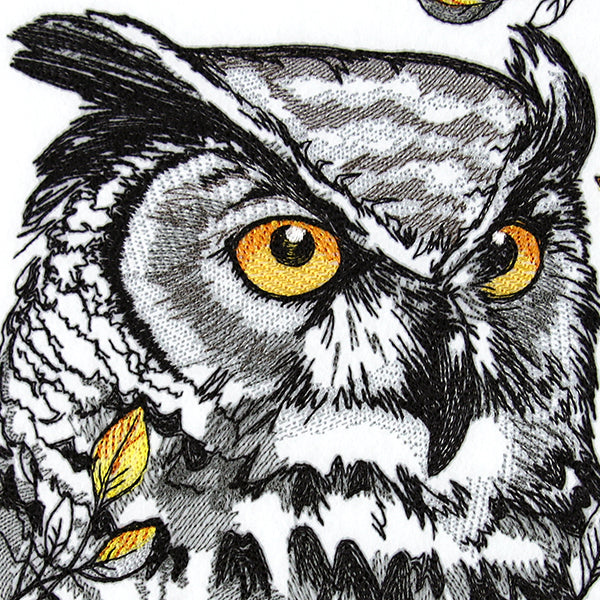 Wise Autumn Owl