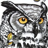 Wise Autumn Owl