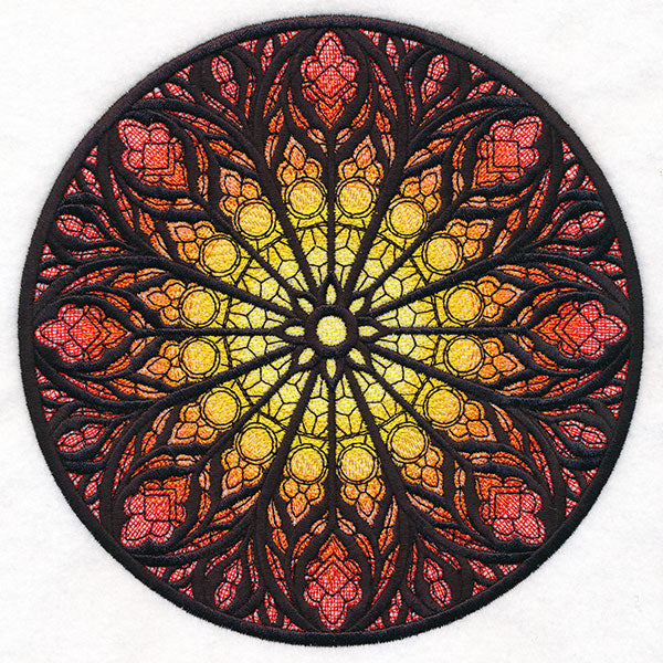 Stained Glass Mandala – Urban Threads