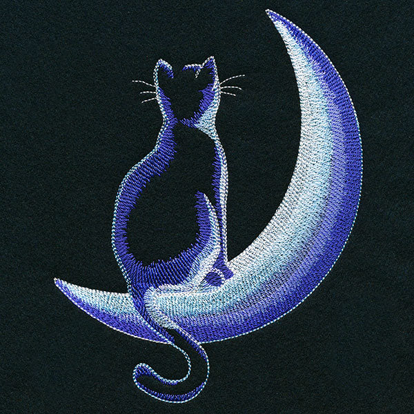 MoonWorks Turnbeutel Katze – Motiv „Meow“, 12 Liter, Aus Baumwolle, Uni-Größe